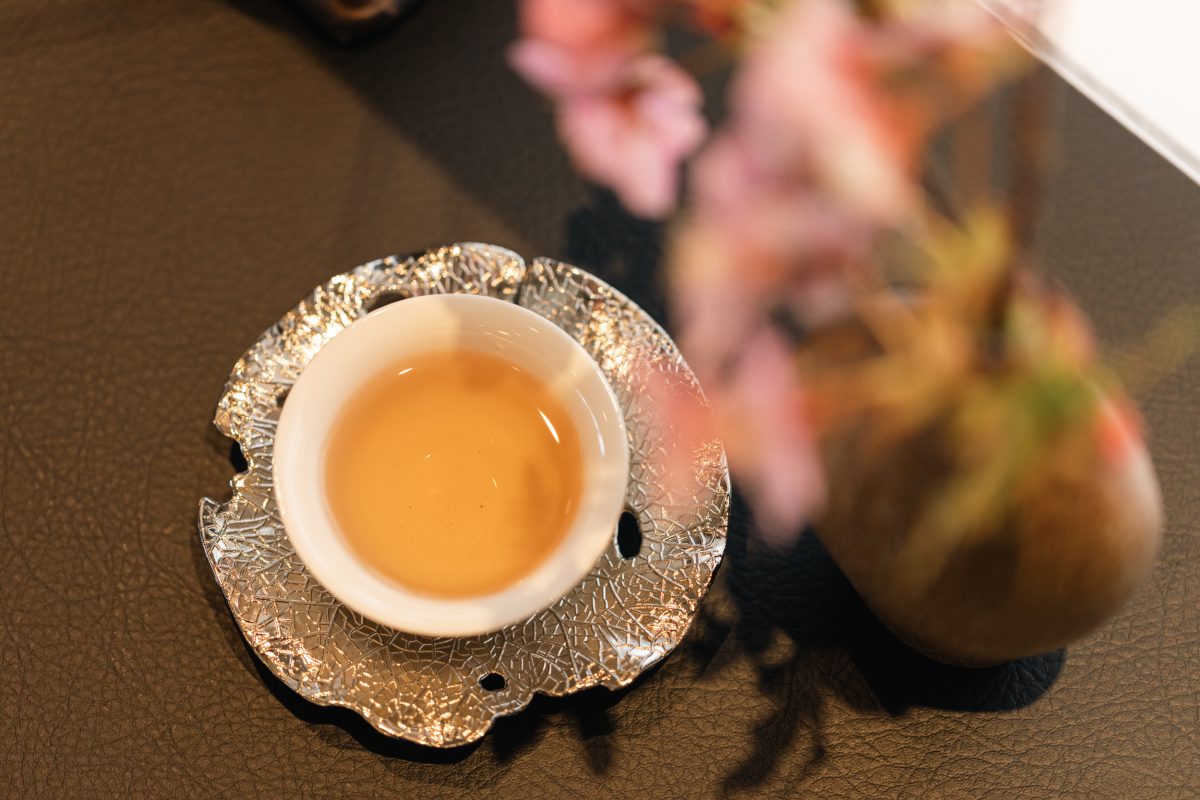 第十九回無料中国茶教室（バラプーアル茶）の風景
